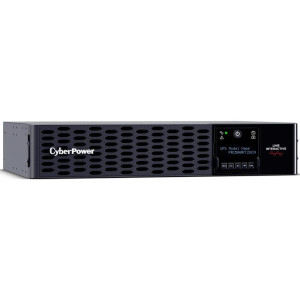 CyberPower PR1500RT2UCN Rack/Tower UPS, UL Rated, Rotatable LCD panel, 8× NEMA 5-15R, Expanded runtime